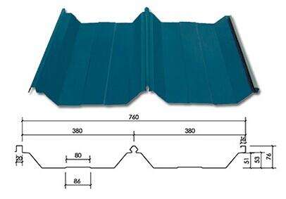 blue-green roof steel sheet
