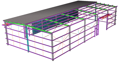 tekla drawing for installation guide