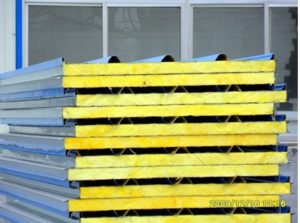 glass wool sandwich roof panel