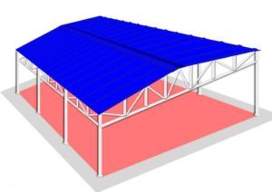 steel structure shed